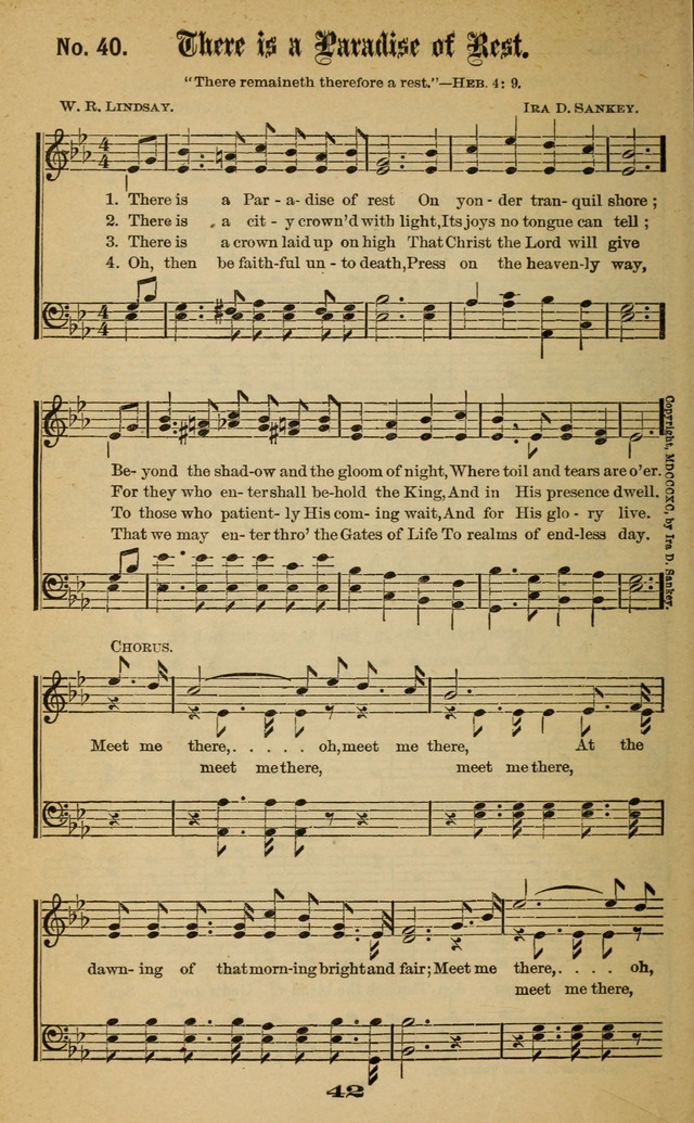 Gospel Hymns No. 6 page 38