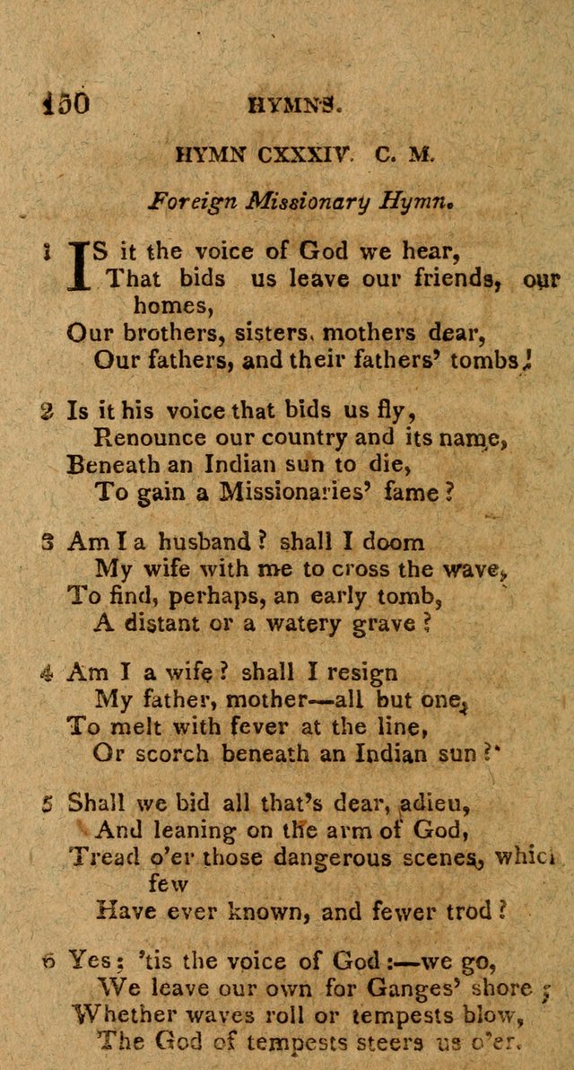 The Gospel Hymn Book: being a selection of hymns, composed by different authors designed for the use of the church universal and adapted to public and private devotion page 152