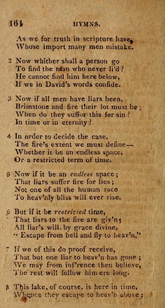 The Gospel Hymn Book: being a selection of hymns, composed by different authors designed for the use of the church universal and adapted to public and private devotion page 166