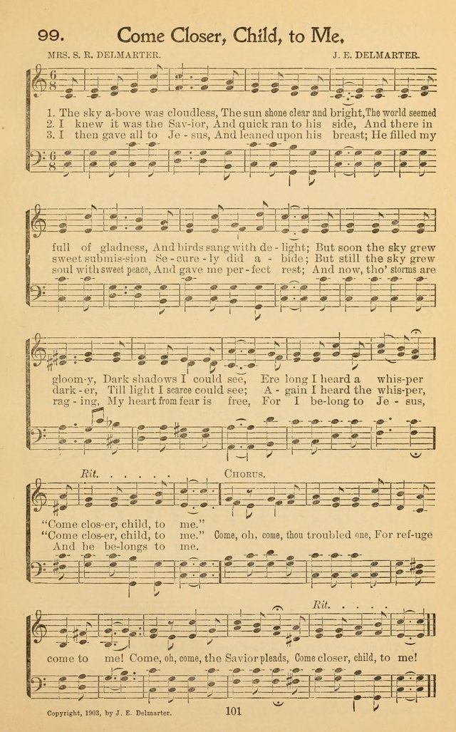 The Gospel Hymn Book: a collection of new and standard hymns for Sunday Schools, Young People