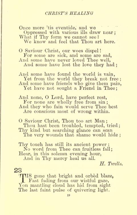 The Golden Hymn Book page 19