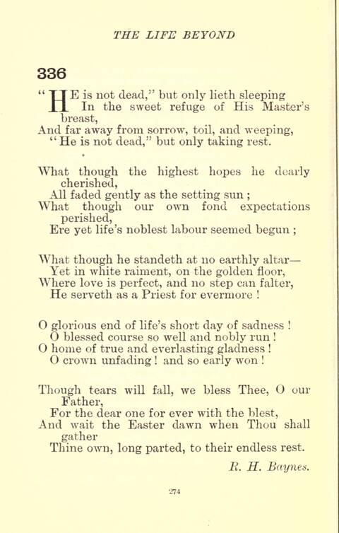 The Golden Hymn Book page 274