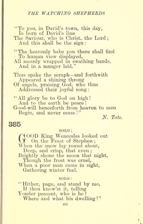 The Golden Hymn Book page 315
