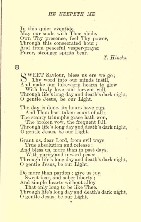 The Golden Hymn Book page 7