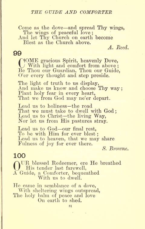 The Golden Hymn Book page 81