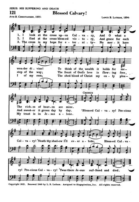 Great Hymns of the Faith page 103