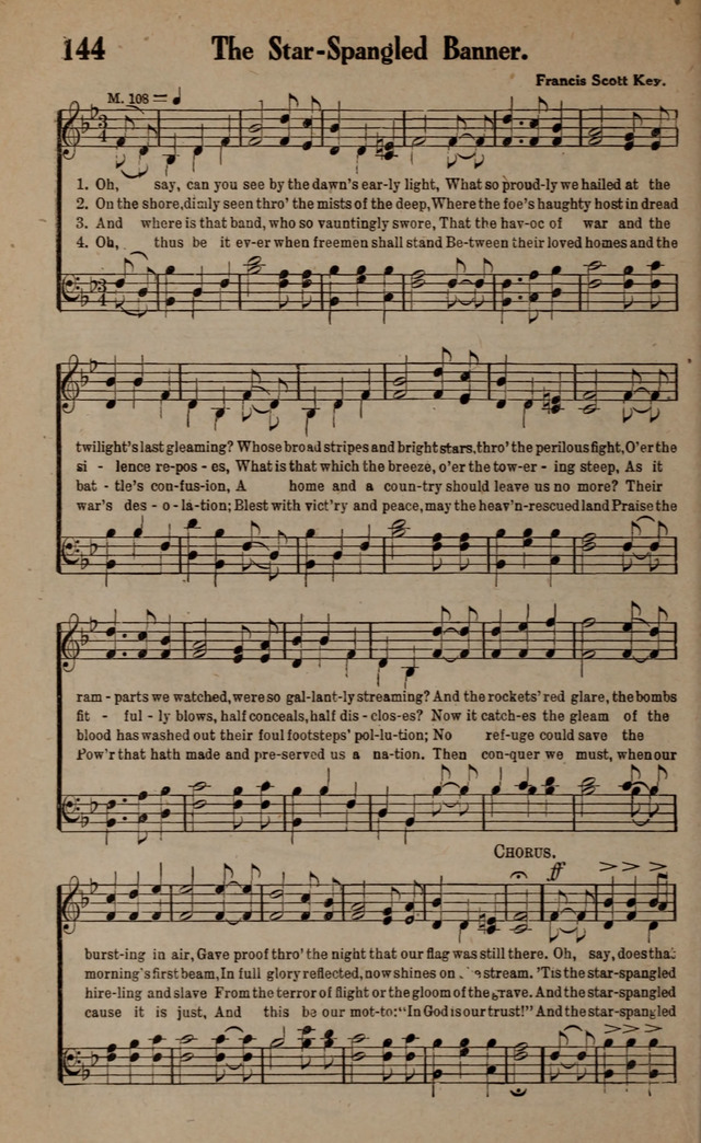 Gospel Hymns and Songs: for the Church, Sunday School and Evangelistic Services page 144