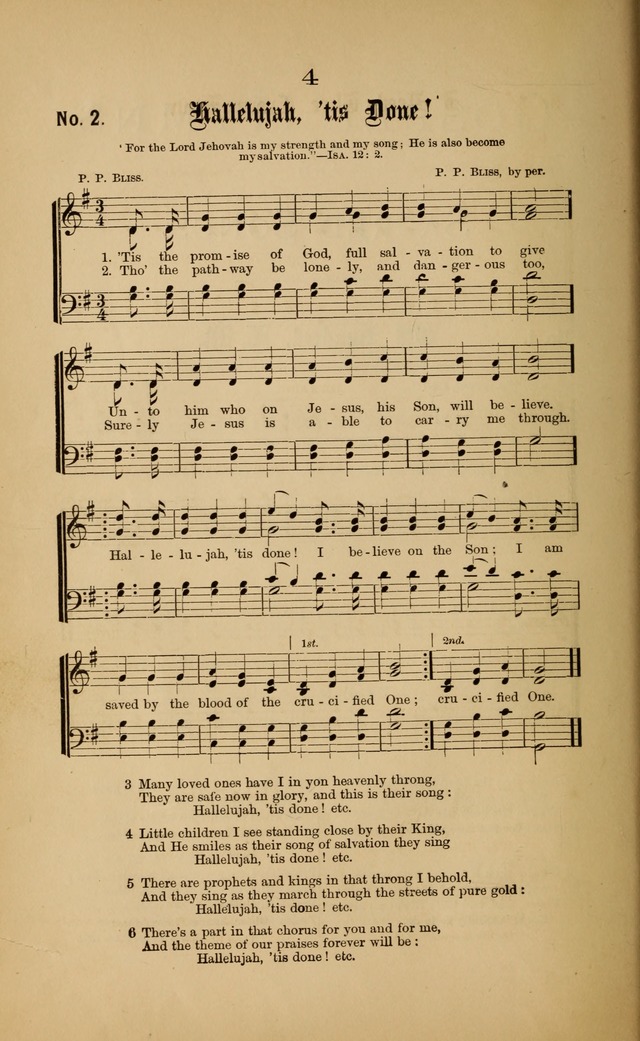 Gospel Hymns and Sacred Songs: as used by them in gospel meetings page 4