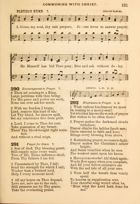Gospel Hymn and Tune Book: a choice collection of Hymns and Music, old and new, for use in Prayer Meetings, Family Circles, and Church Service page 129