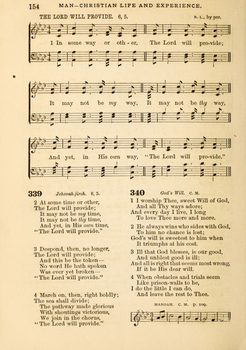 Gospel Hymn and Tune Book: a choice collection of Hymns and Music, old and new, for use in Prayer Meetings, Family Circles, and Church Service page 152