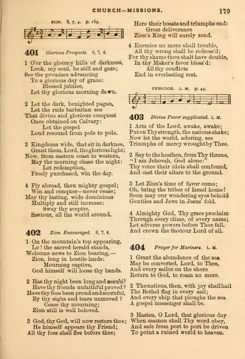 Gospel Hymn and Tune Book: a choice collection of Hymns and Music, old and new, for use in Prayer Meetings, Family Circles, and Church Service page 177