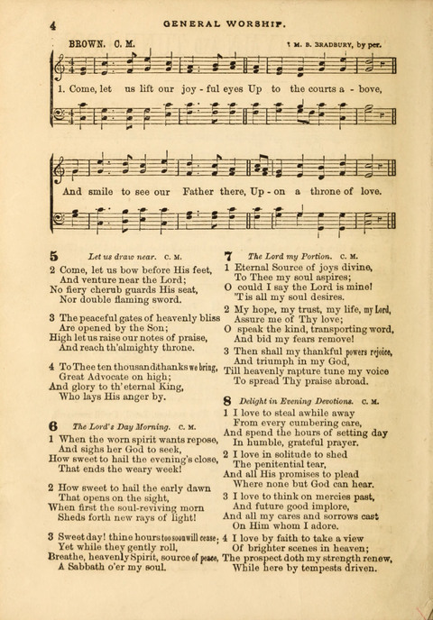 Gospel Hymn and Tune Book: a choice collection of Hymns and Music, old and new, for use in Prayer Meetings, Family Circles, and Church Service page 2