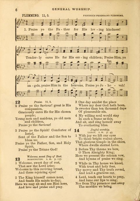 Gospel Hymn and Tune Book: a choice collection of Hymns and Music, old and new, for use in Prayer Meetings, Family Circles, and Church Service page 4