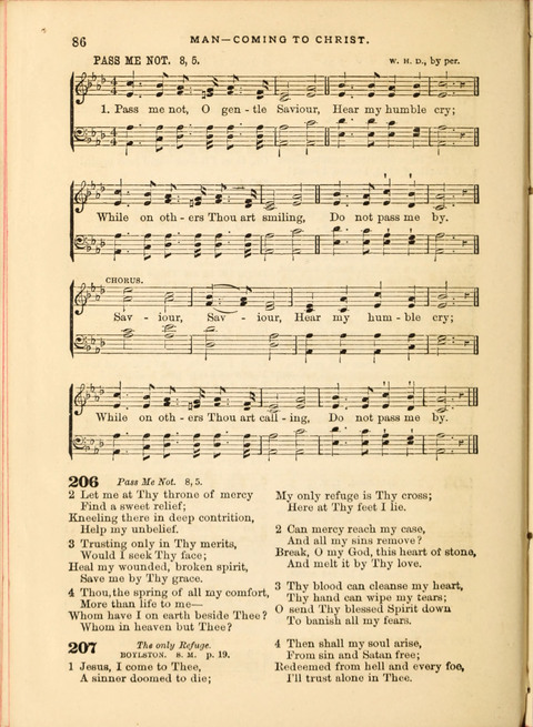 Gospel Hymn and Tune Book: a choice collection of Hymns and Music, old and new, for use in Prayer Meetings, Family Circles, and Church Service page 84