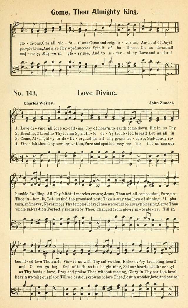 Glorious Hymns: with supplement page 156