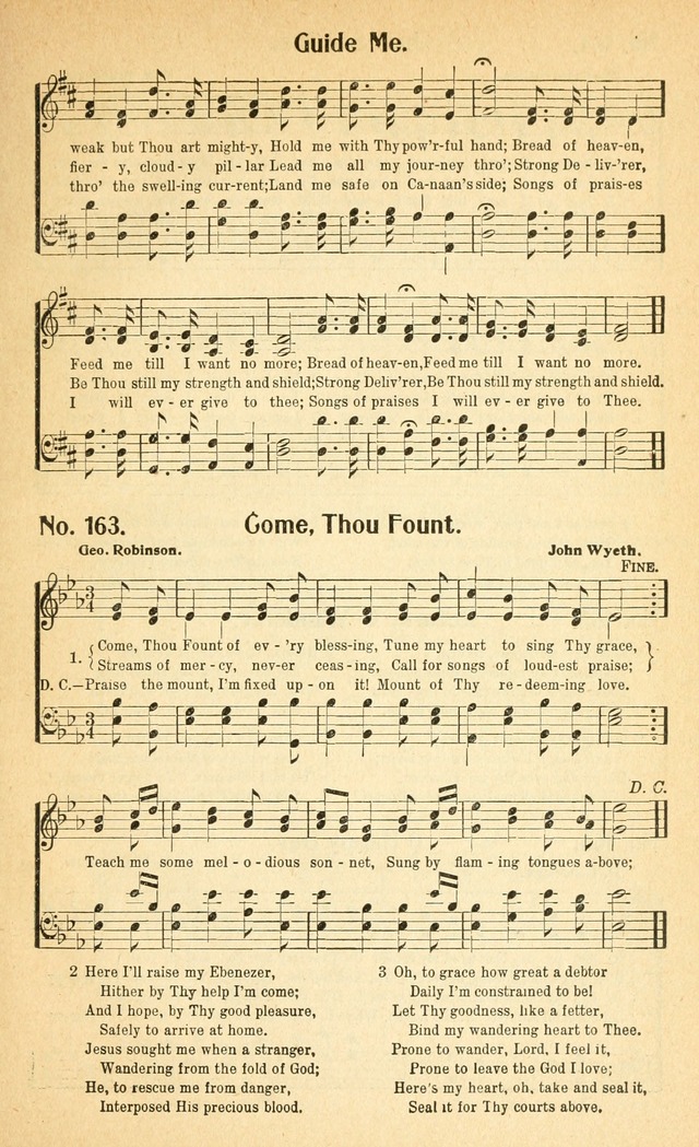 Glorious Hymns: with supplement page 168