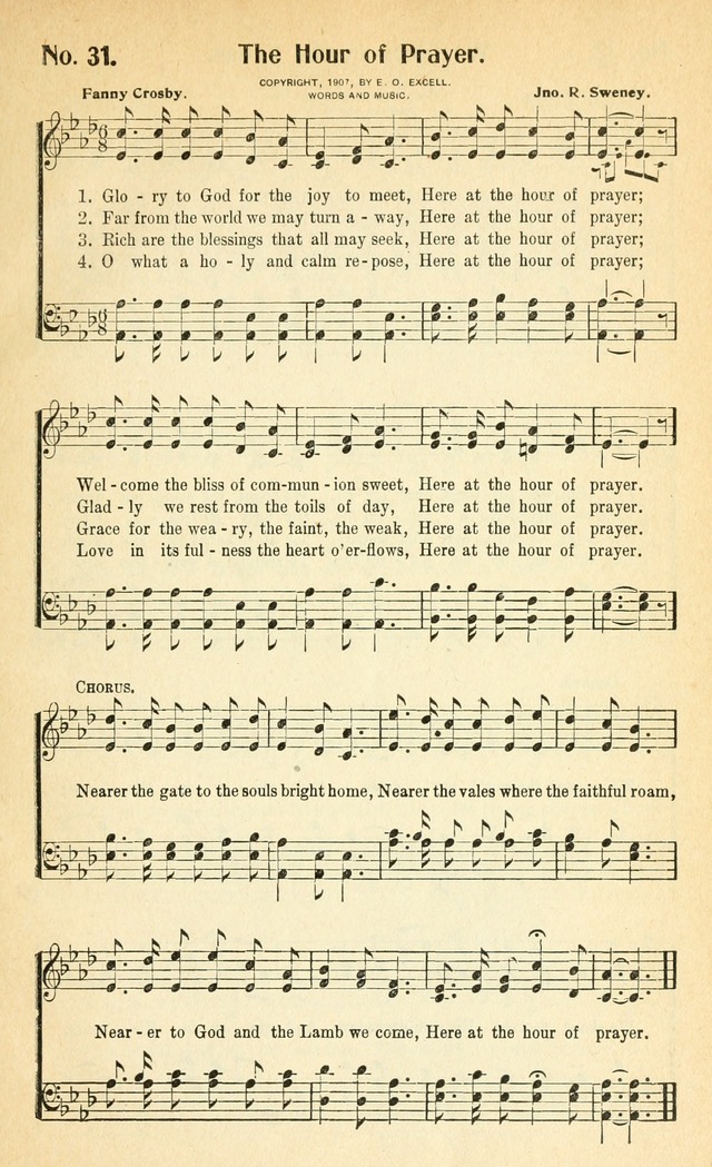 Glorious Hymns: with supplement page 38