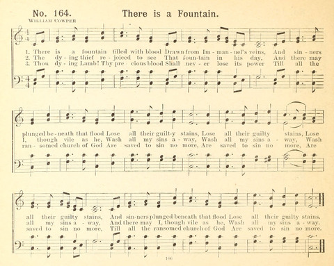 Gathered Jewels No. 2: a collection of Sunday school hymns and tunes by our best composers especially adapted to the international sunday school lessons page 166