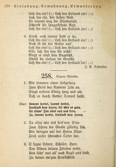 Gemeinschafts-Lieder. 7th ed. page 168