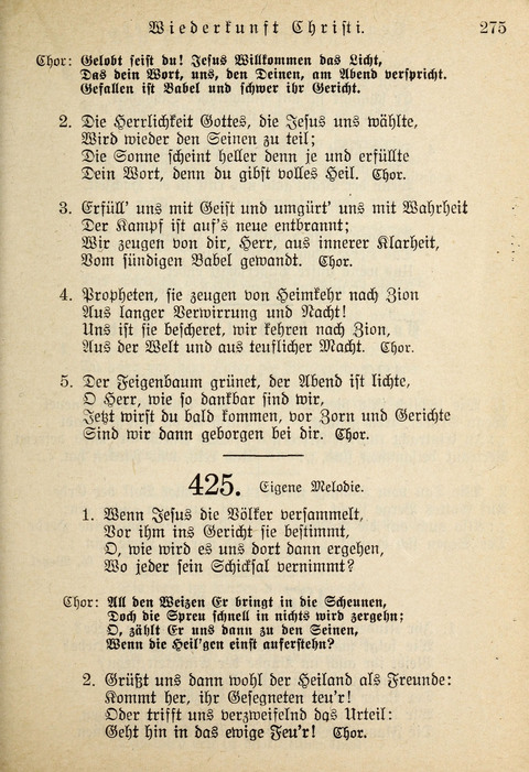 Gemeinschafts-Lieder. 7th ed. page 275