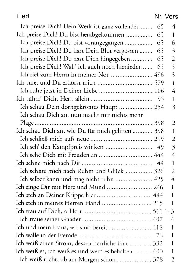 Glaubenslieder page 1109