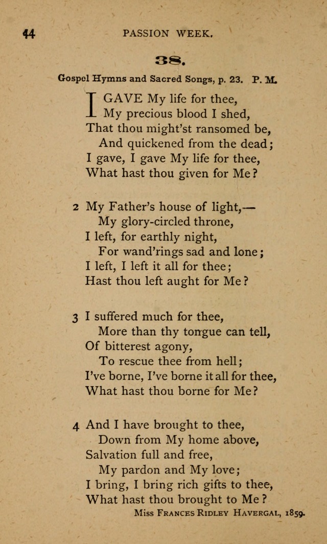 Gathered Leaves of Sunday School Song page 51