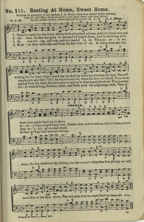Glad News No. 2: a collection of Sacred Songs, Both New and Old page 117