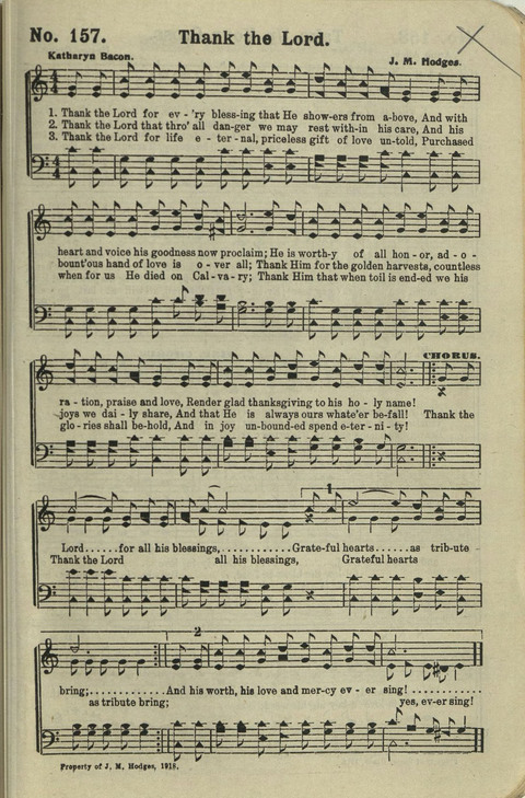 Glad News No. 2: a collection of Sacred Songs, Both New and Old page 167