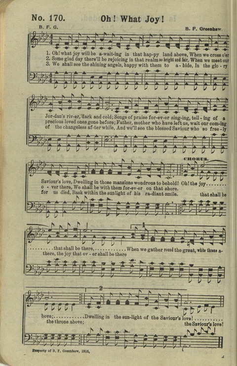 Glad News No. 2: a collection of Sacred Songs, Both New and Old page 180