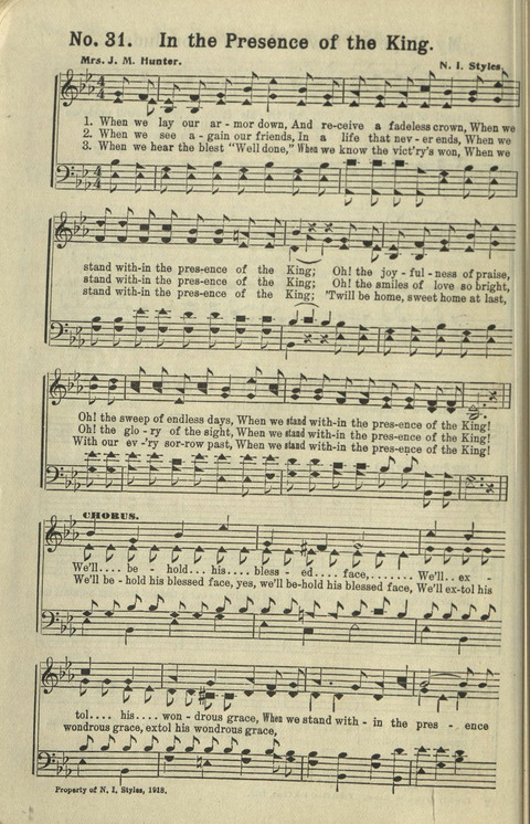 Glad News No. 2: a collection of Sacred Songs, Both New and Old page 32