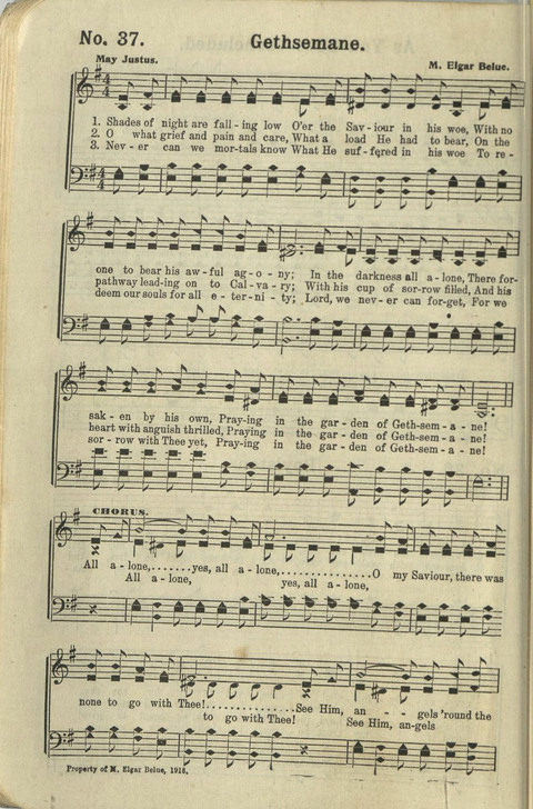Glad News No. 2: a collection of Sacred Songs, Both New and Old page 38