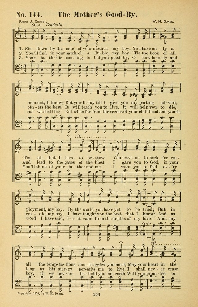 Glorious Praise: specially prepared for use in the prayer meeting, the church service, the young people
