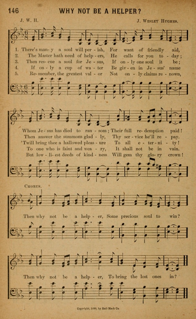 Gospel Praises: for use in meetings of Christian worship page 148