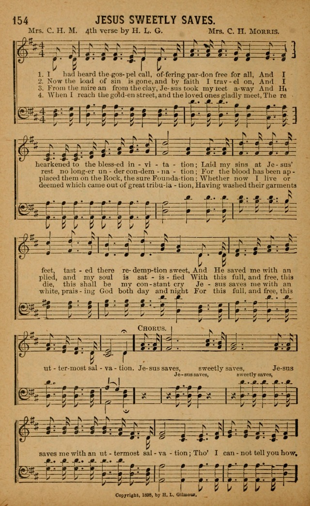Gospel Praises: for use in meetings of Christian worship page 156