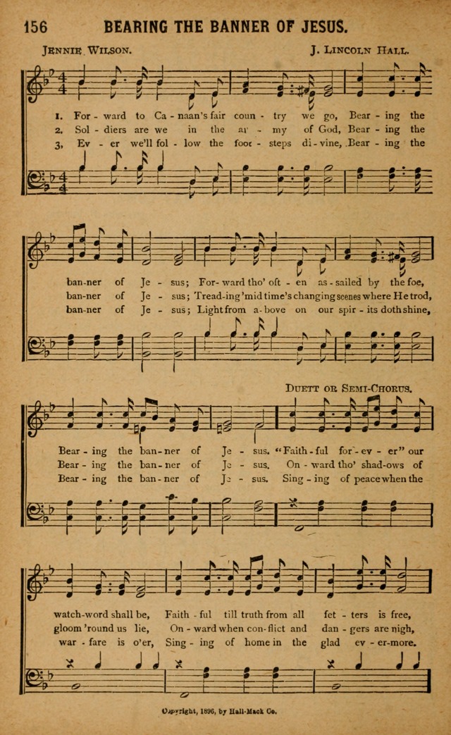 Gospel Praises: for use in meetings of Christian worship page 158