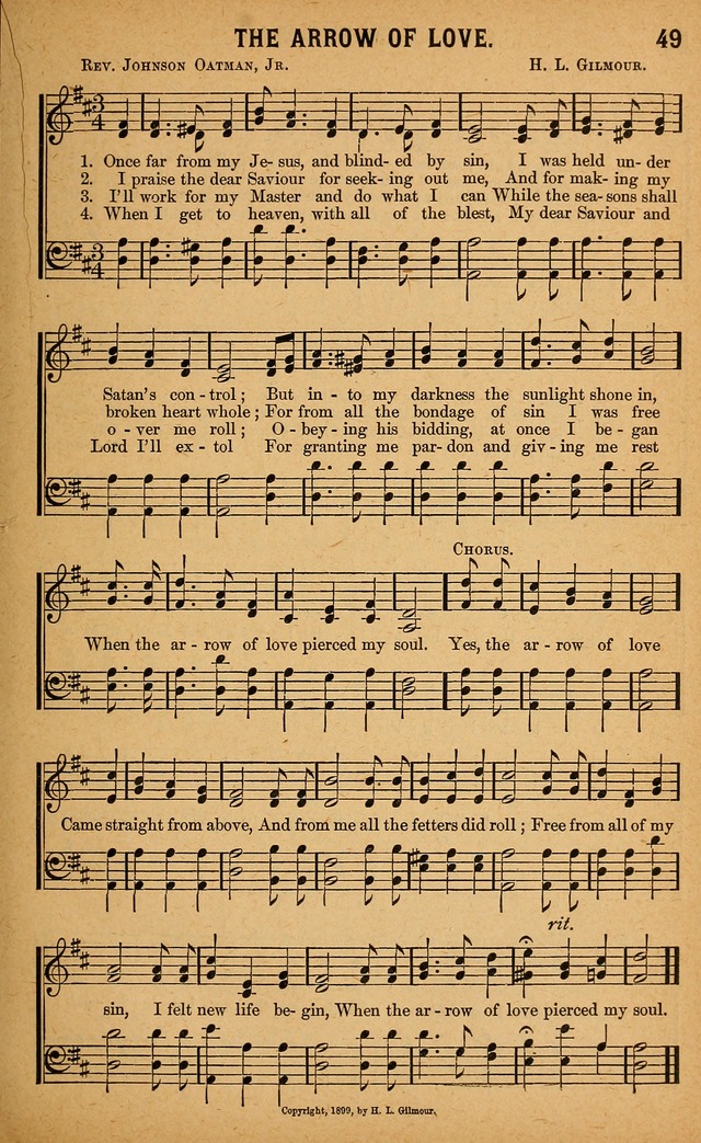 Gospel Praises: for use in meetings of Christian worship page 49