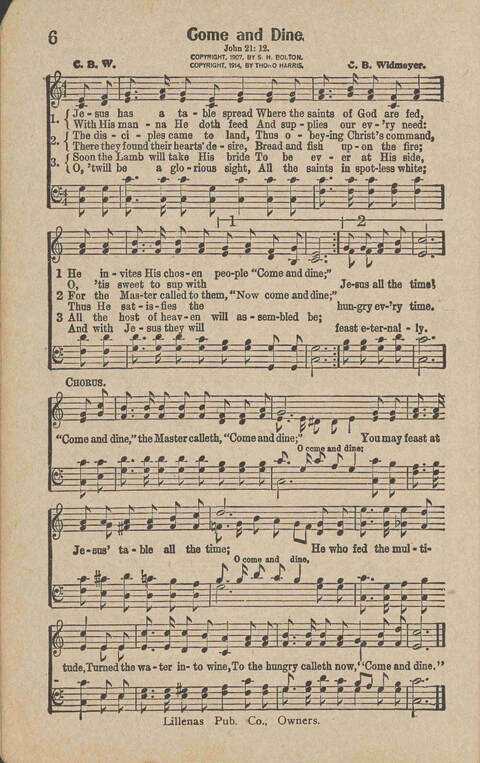 Gospel Quintet Songs page 6