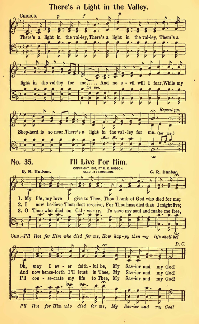 Great Revival Hymns No. 2 page 35