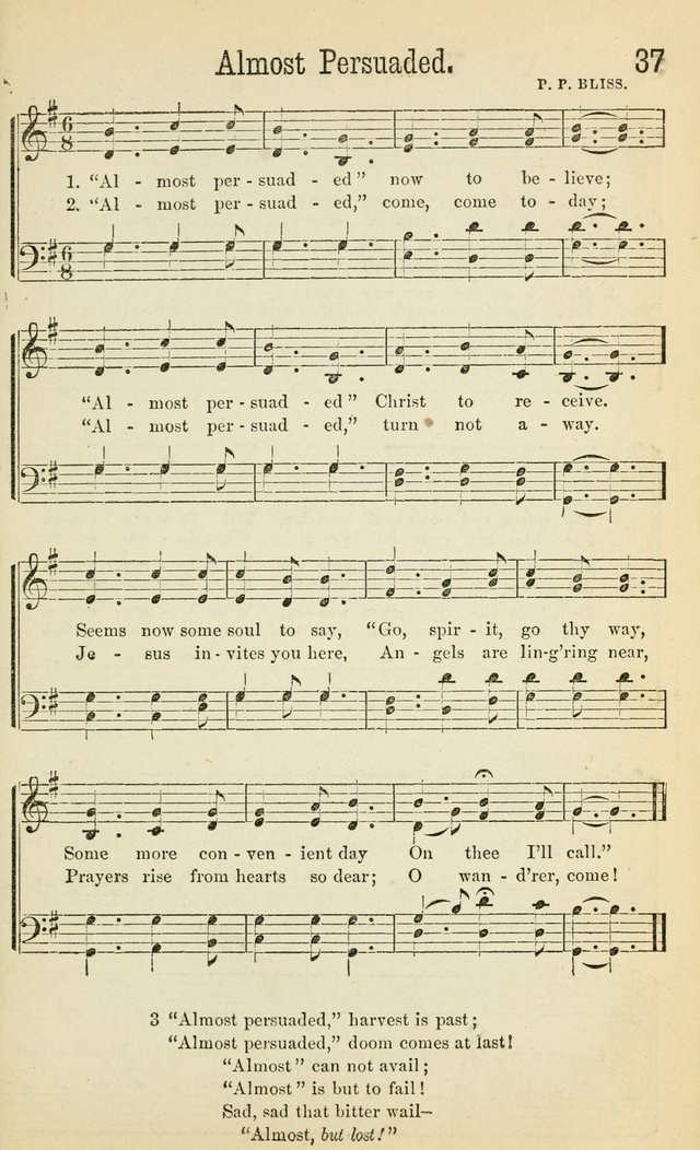 Gospel Songs: a choice collection of hymns and tune, new and old, for gospel meetings, prayer meetings, Sunday schools, etc. page 42