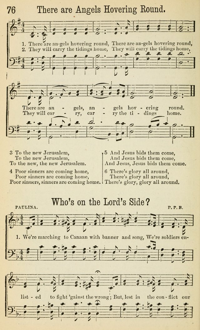 Gospel Songs: a choice collection of hymns and tune, new and old, for gospel meetings, prayer meetings, Sunday schools, etc. page 81