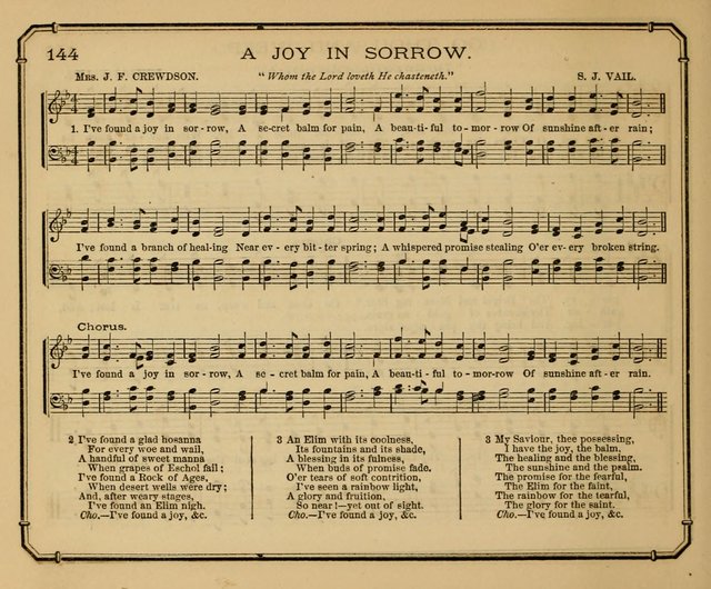 The Gospel Singer: for Sabbath schools, etc. page 144