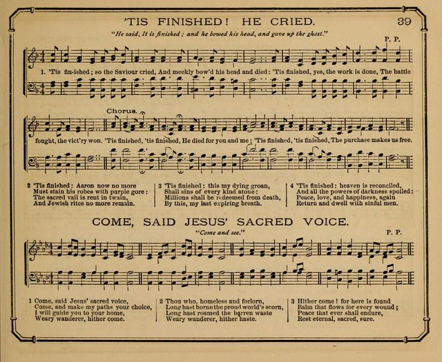 The Gospel Singer: for Sabbath schools, etc. page 39