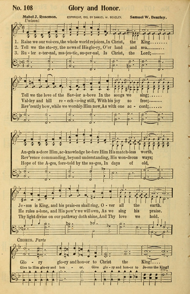 Glory Songs page 108