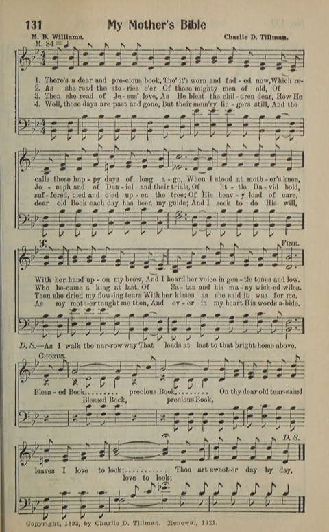 The Gospel in Song: as used in the Anderson Gospel Crusades page 135