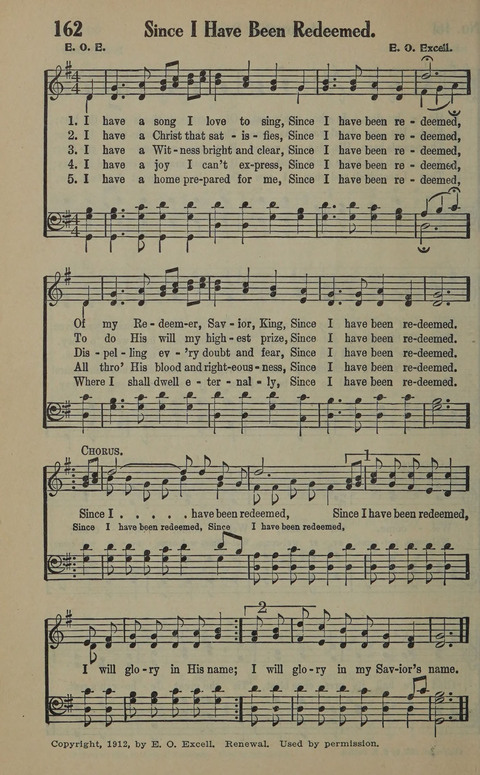 The Gospel in Song: as used in the Anderson Gospel Crusades page 166