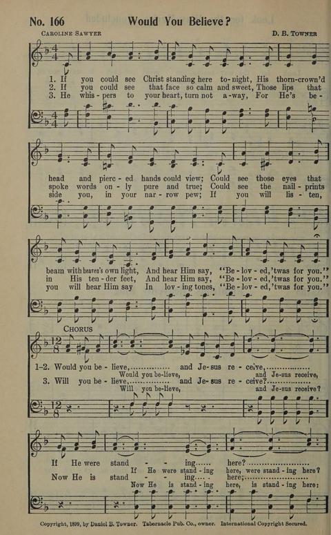 The Gospel in Song: as used in the Anderson Gospel Crusades page 170