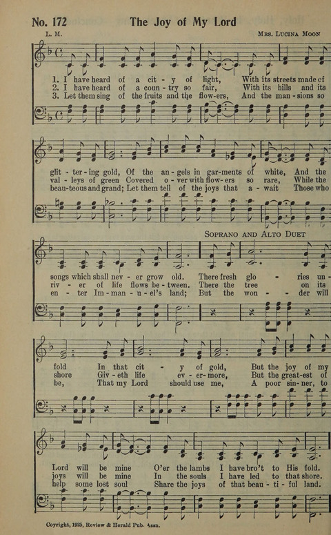 The Gospel in Song: as used in the Anderson Gospel Crusades page 176