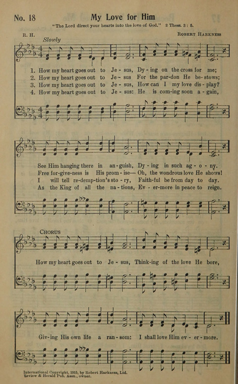 The Gospel in Song: as used in the Anderson Gospel Crusades page 22