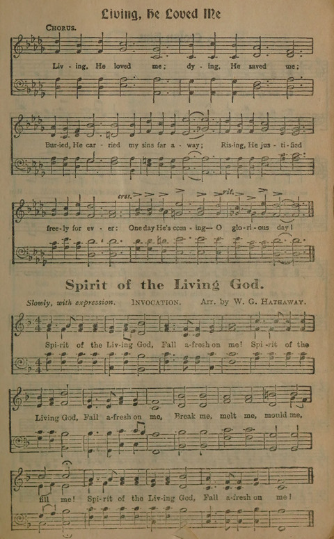 The Gospel in Song: as used in the Anderson Gospel Crusades page 3