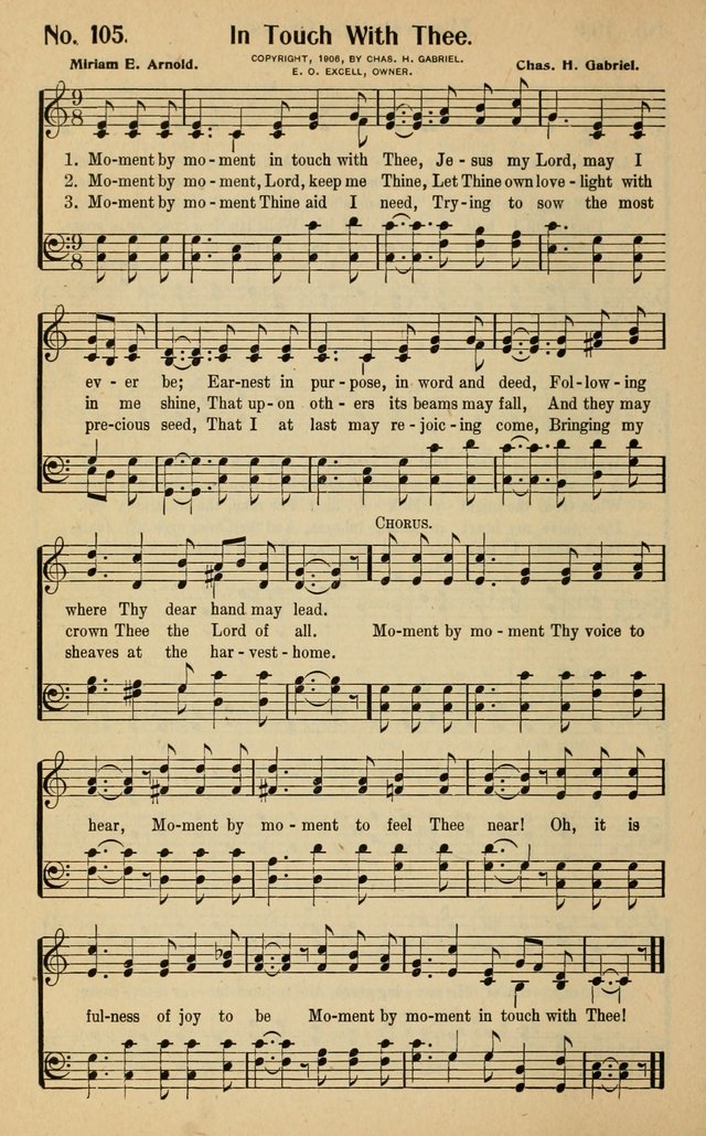 The Golden Sheaf No. 2: a collection of gospel hymns, new and old, responsive readings, hymns for the Sunday school, young people